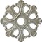 Ekena Millwork Angel Ceiling Medallion (Fits Canopies up to 4 3/8"), 20 7/8"OD x 3 5/8"ID x 1"P, Flash Gold CM20ANFLS - alternate 1